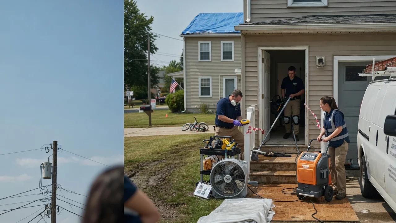 Water Damage Repair in Mckees Rocks, PA near me